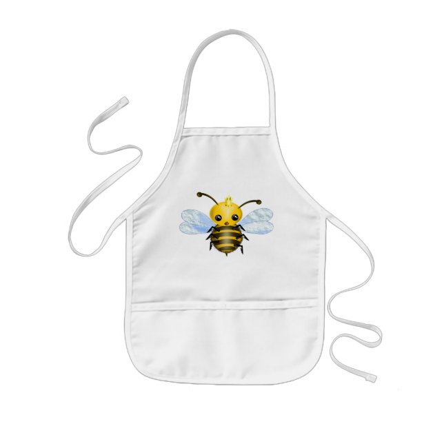 Queen Bee Kids' Apron - Painting (Front)