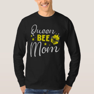 Queen Bee Mum Mummy Beehive Honeycomb Stingless Ho T-Shirt