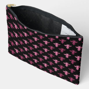 Queen Bee Pattern  Accessory Pouch