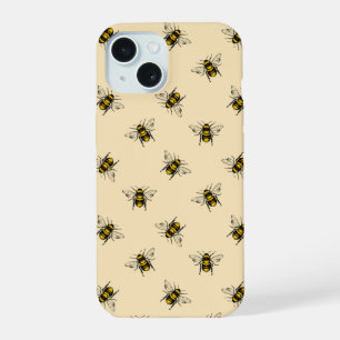 Queen Bee Pattern iPhone 15 Case