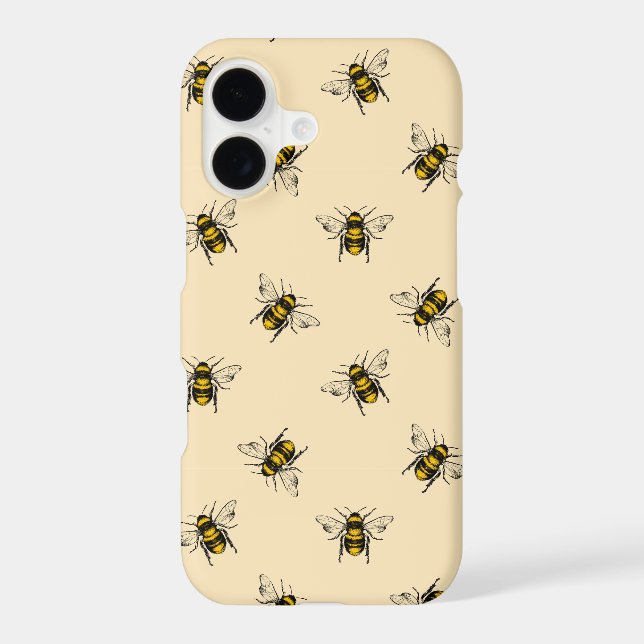Queen Bee Pattern Samsung Galaxy S21 Case (Back)