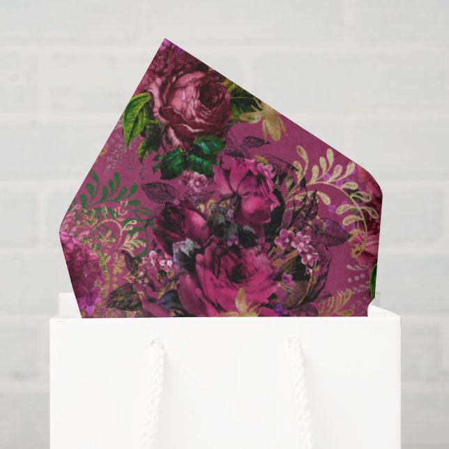 Queen Bee Pattern  Tissue Paper (Gift Bag)