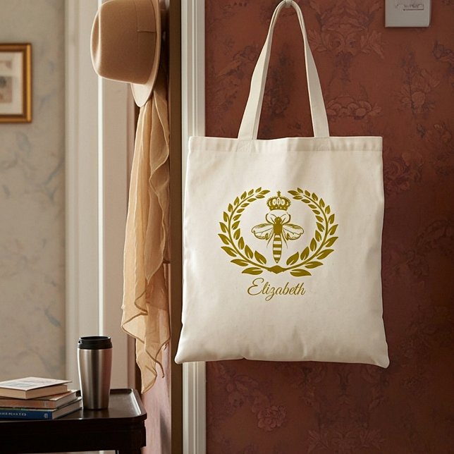 Queen bee personalised tote bag (Creator Uploaded)