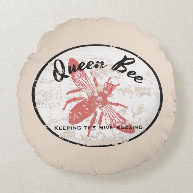 Queen Bee pillow (Front)