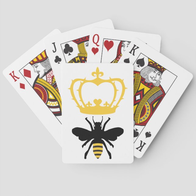 Queen Bee Playing Cards (Back)
