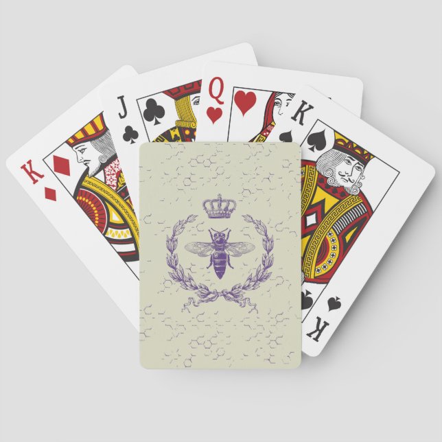 Queen Bee Playing Cards (Back)