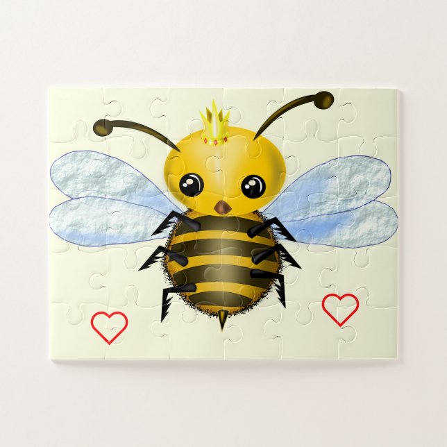 Queen Bee Puzzle (Horizontal)