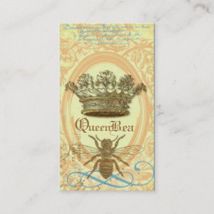 Queen Bee Royal Crown Business Card