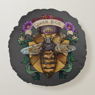 Queen Bee Royal Round Cushion