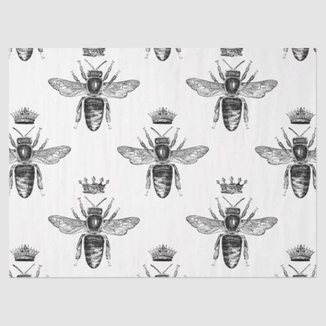 Queen Bee Series Design 20 Tissue Paper (Front)