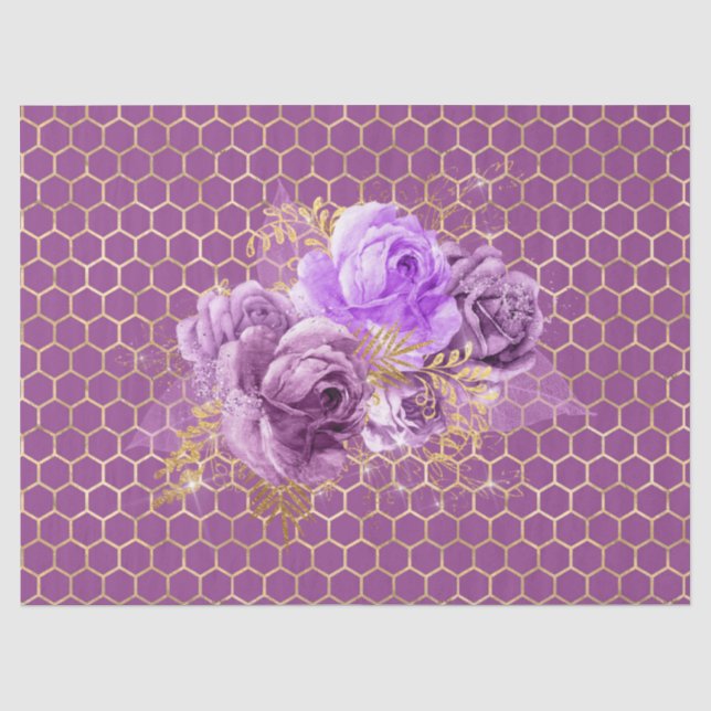 Queen Bee Series Design 23 Tissue Paper (Front)