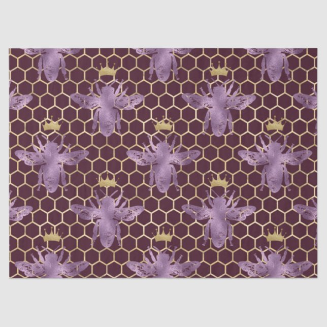 Queen Bee Series Design 35 Tissue Paper (Front)