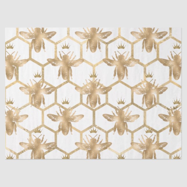 Queen Bee Series Design 42 Tissue Paper (Front)