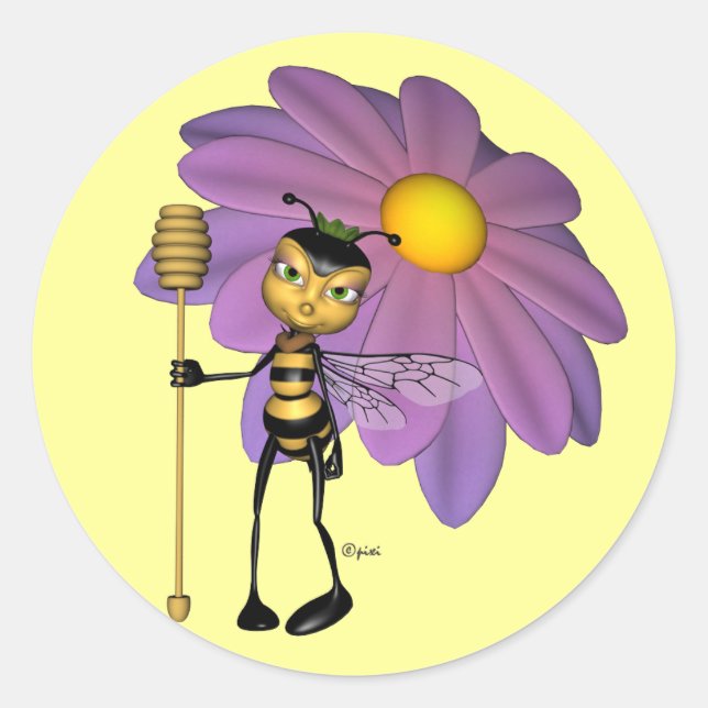 Queen Bee Stickers (Front)