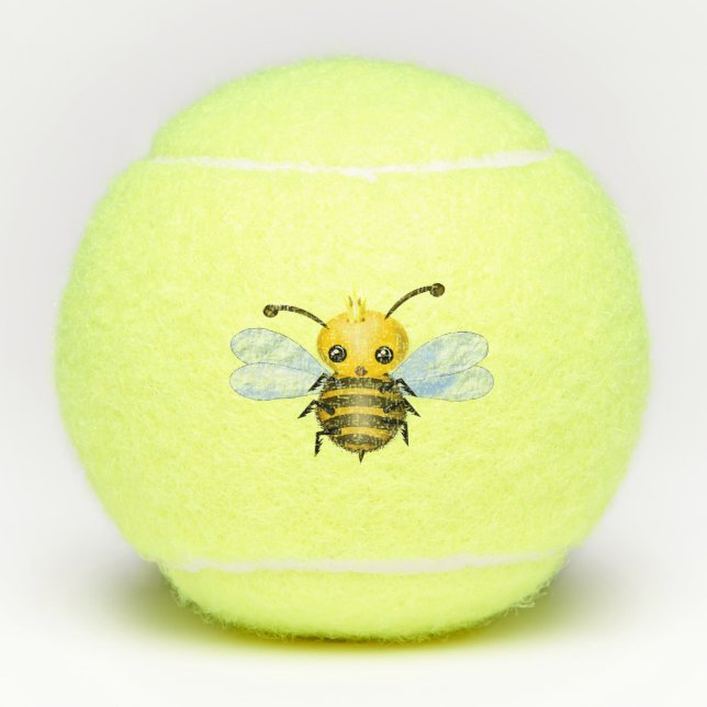 Queen Bee Tennis Balls (Front)