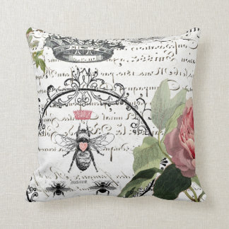 Queen Bee Throw Pillow