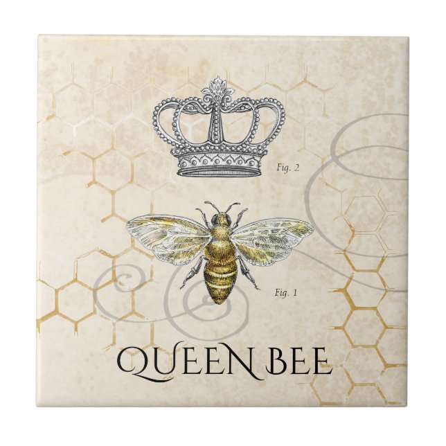 Queen Bee Tile (Front)