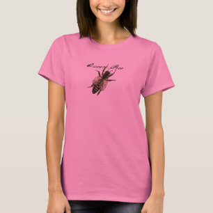 Queen Bee Wildlife Flying Bug Insect T-Shirt