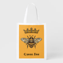 Queen Bee with Crown Personalise