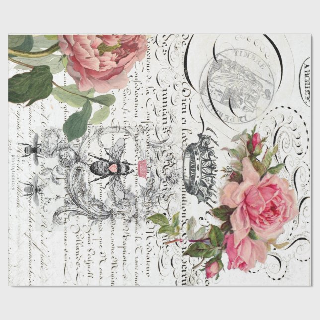 Queen Bee Wrapping Paper (Flat)