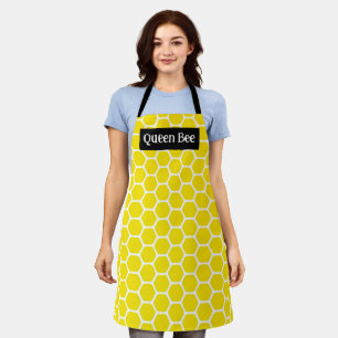 Queen Bee yellow Apron