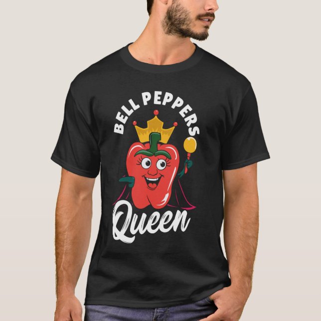 Queen Bell Peppers T-Shirt (Front)