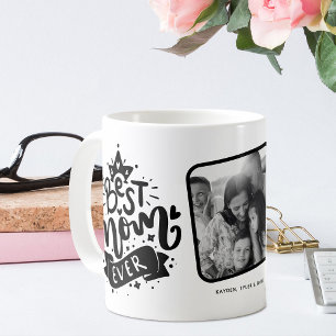 Queen 'Best Mum Ever' Photo Gift Coffee Mug