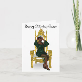 Queen Birthday Card