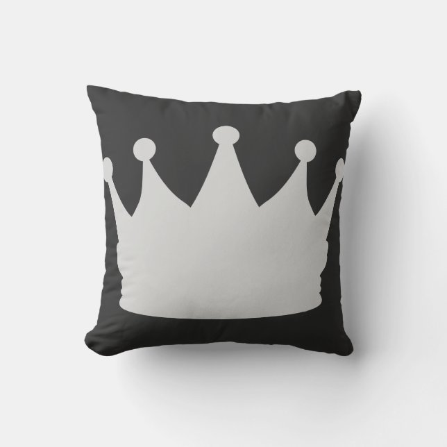 Queen Black Cushion (Front)