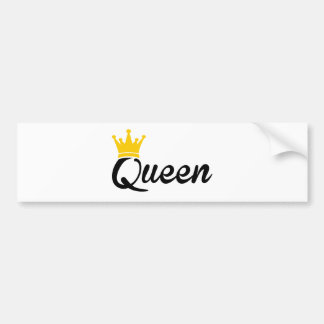Queen Bumper Sticker