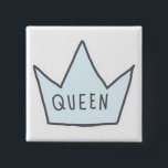 'Queen' Button<br><div class="desc">Decorate your bag with this statement button.</div>