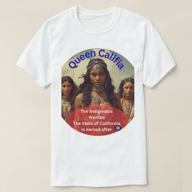 Queen Califia Men's Basic T-Shirt (Design Front)