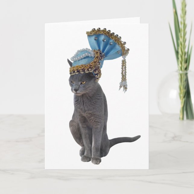 Queen Cat Card (Front)