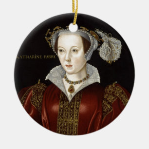 Queen Catherine Parr Ceramic Tree Decoration