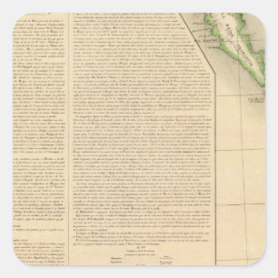 Queen Charlotte Islands 30 Square Sticker