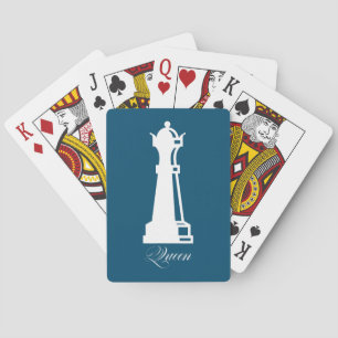 Queen Chess Piece Halloween Costume Chess Lover Playing Cards