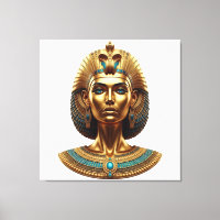 Queen Cleopatra – Golden Pharaonic Canva