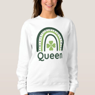 Queen Clover Boho Rainbow Sweatshirt