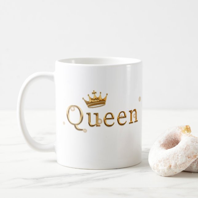 QUEEN COFFEE MUG (With Donut)