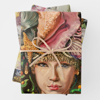 Queen Collection Wrapping Set Paper Sheet