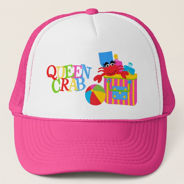 Queen Crab  -  Trucker Hat (Front)