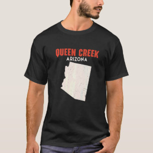 Queen Creek Arizona USA State America Travel Arizo T-Shirt