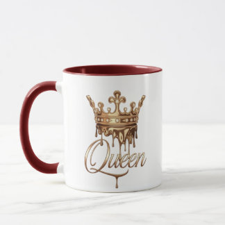 Queen Crown Elegant Royal Princess Design Mug