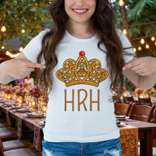 Queen Crown Monogram Tee