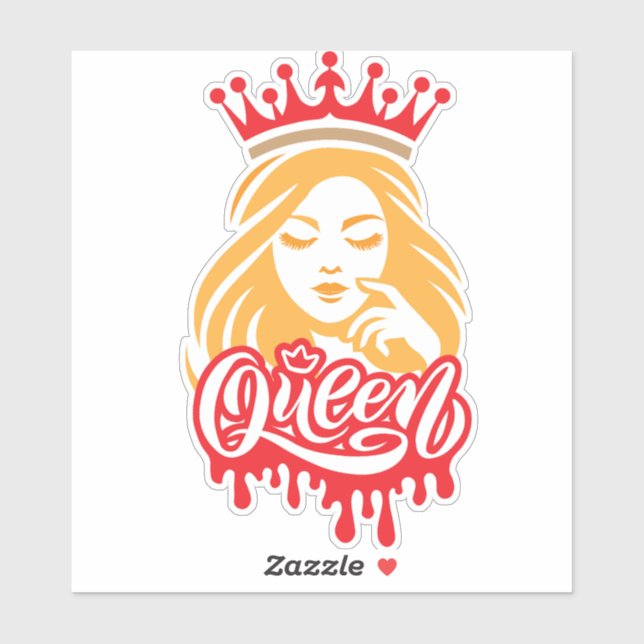 Queen Design – Elegant Royal Crown (Sheet)
