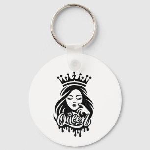 Queen Design – Elegant Royal Crown Key Ring