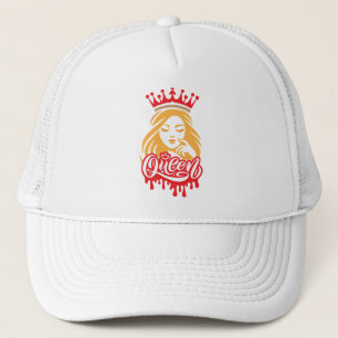 Queen Design – Elegant Royal Crown Trucker Hat