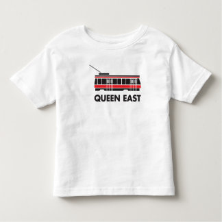 Queen East (Toronto) Streetcar Toddler T-Shirt
