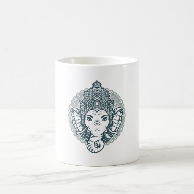 Queen Elephant Coffee Mug (Center)