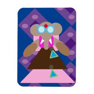 queen elephant Flexible Photo Magnet